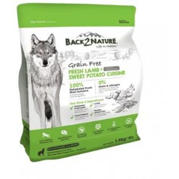 Back 2 Nature Grain Free / Fresh Lamb / Sweet Potato Cuisine
