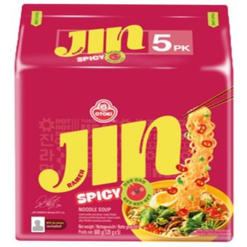 Ottogi Jin Ramen Spicy 120g x 5