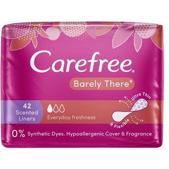 Carefree Barely There Liners Shower Fresh 42 Pack