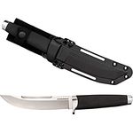 Cold Steel Outdoorsman Fixed Blade Knife With Sheath Outdoorsman In San Mai Steel 60 Inch Blade 35ap