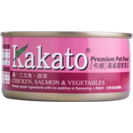 Kakato 170g Chicken Salmon Veg 雞肉三文魚蔬菜