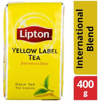 Lipton Yellow Label Tea Leaves International Blend 400g