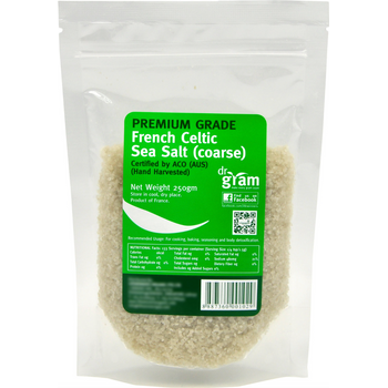 Dr Gram French Celtic Sea Salt Coarse 200g