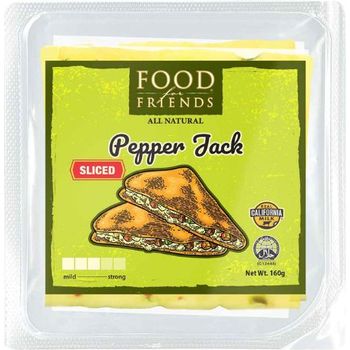 Food For Friends Pepper Jack Sliced 160g