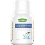 Halagel Omega 3 Fish Oil 500mg 60 Softgels