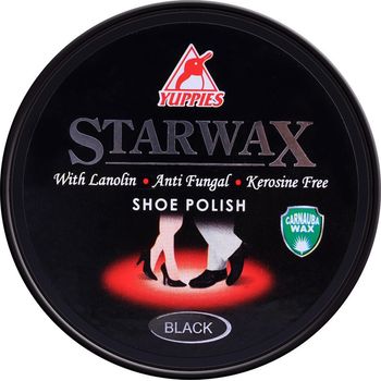 Yuppies Starwax Shoe Polish Black 48ml