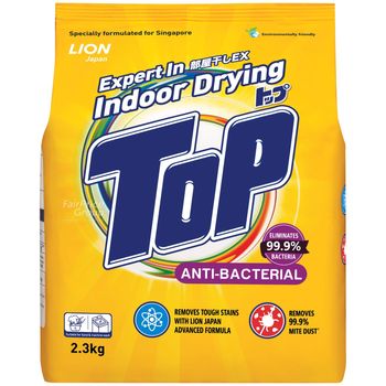 TOP POWDER DETERGENT ANTI-BACTERIAL 2.3KG
