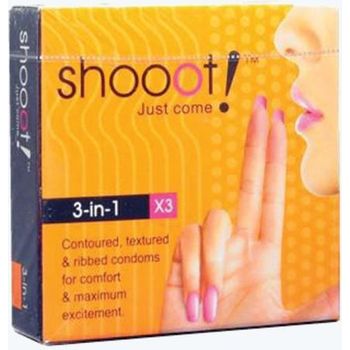 Shoot Condoms 3 in 1