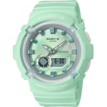 Casio Baby-g Analog Digital La Street Watch Light Green