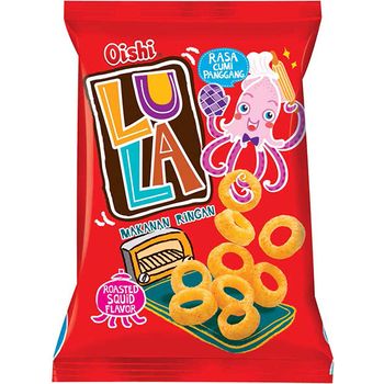 Oishi Lula Snack Grilled Squid Flavor 70g