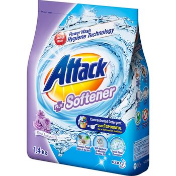 Attack Plus Softener Floral Romance 1.4kg