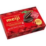 Meiji Rich Strawberry Chocolate Sandwich 100g