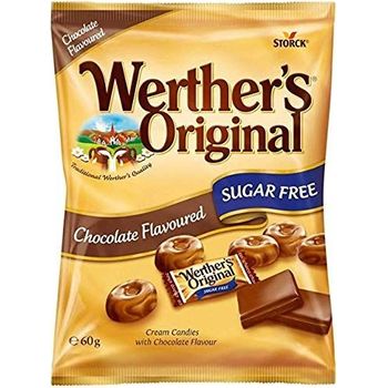 Storck Werthers Original Sugar Free Chocolate Candies 60g