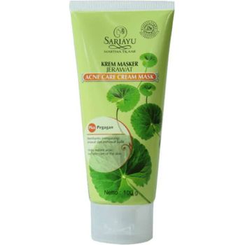Sariayu Krem Masker Jerawat Acne Care Cream Mask 100g