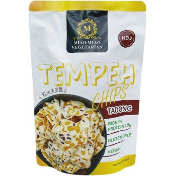Miao Miao Tempeh Chips Red Rice 100g