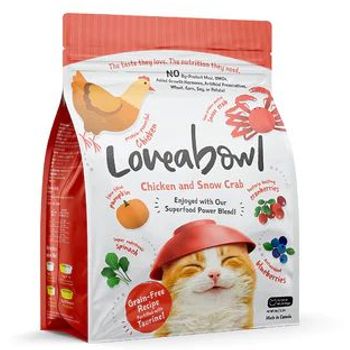 LOVEABOWL Chicken & Snow Crab Cat Food 1kg