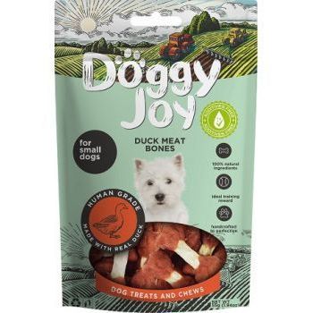  Doggy Joy Duck Meat Bones Dog Treats 55g