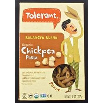 Tolerant Balanced Blend Organic Chickpea Penne Pasta 225g