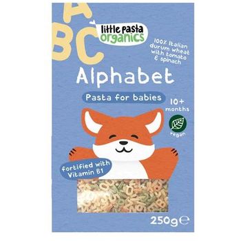 Little Pasta Organics Mini Alphabet Baby Pasta 250g