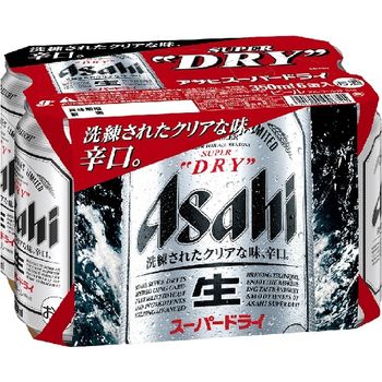 Asahi Beer 6 x 350ml