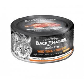 Back 2 Nature Grain Free Wild Tuna + Fish Roe