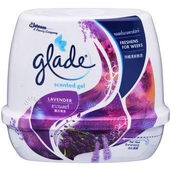 GLADE SCENTED GEL 180G LAVENDER
