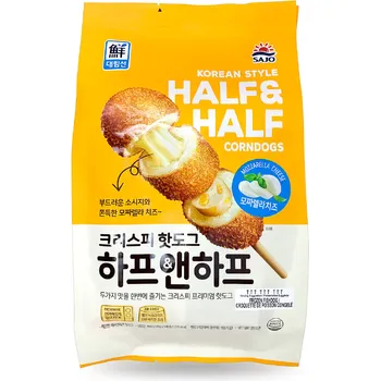 Sajo Korean Style Half N Half Corn Dogs 5P 400g