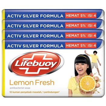 Lifebuoy Lemon Fresh 4pcs 110g