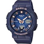 Casio Baby G Women's Bga-250-2a2 Beach Traveller Series Watch Glass Blue