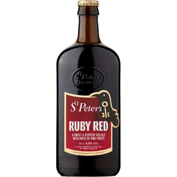 St Peter's Ruby Red Ale 500ml