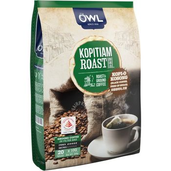 Owl Kopitiam Roast And Ground Coffee 20 x 10g