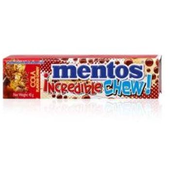 Mentos Incredible Chew Cola Flavour Candy 45g
