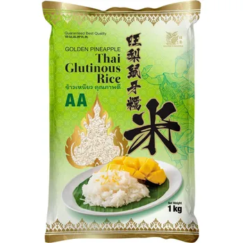 Golden Pineapple Thai White Glutinous Rice 1kg