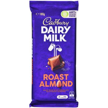 Cadbury Dairy Milk Chocolate Bar Roast Almond