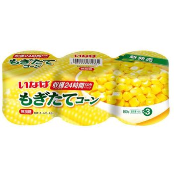 Inaba Foods Freshly Picked Corn 3 Can Pack 450g