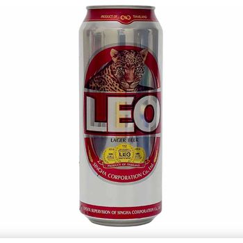 Leo Beer Can 490ml x 3 cans