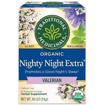 Traditional Medicinals Tea Nighty Night Valerian 16 Bg