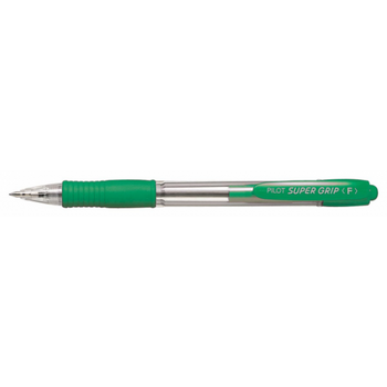 Pilot Ballpoint Pen Super Grip Line Width 0.3mm Green