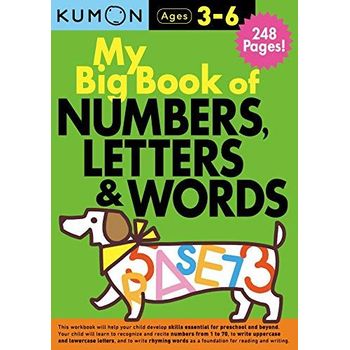 Kumon My Big Book Of Numbers Letters And Words