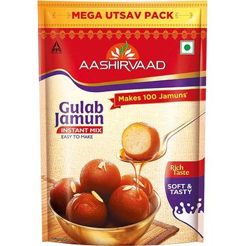 Aashirvaad Instant Mix Gulab Jamun 500g