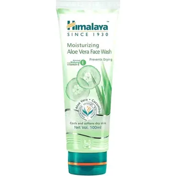 Himalaya Face Wash Moisturizing Aloe Vera 100ml