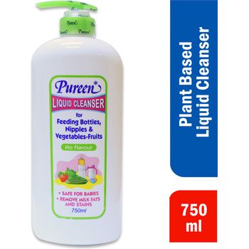 Pureen Liquid Cleanser For Feeding Btl Nip Veg No Flavour