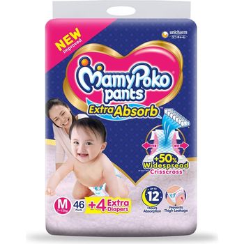 Mamy Poko Pants Extra Absorb Diaper Medium 46pcs
