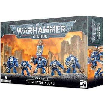 Games Workshop Warhammer 40k Space Marines Terminator Squad for Action Figures