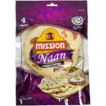 Mission Naan Garlic Herbs 80g