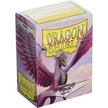 Arcane Tinmen At-11012 Dragon Shield Sleeves Matte Card Game Pink