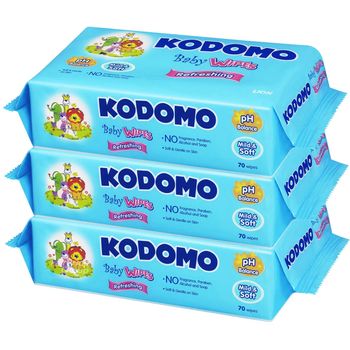 Kodomo Baby Wipes Refreshing