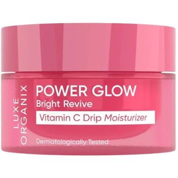Luxe Organix Power Glow Bright Revive Vitamin C Drip Moisturizer 50g