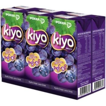 Pokka Kiyo Grape Juice 6 x 250ml