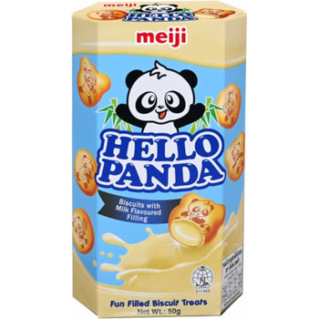 Meiji Hello Panda Milk Flavour Filling Biscuits 50g